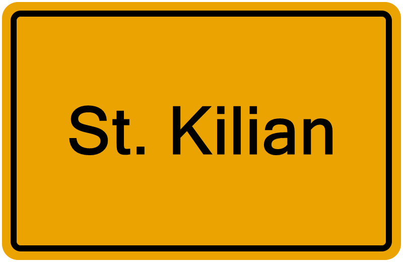 Handelsregisterauszug St. Kilian